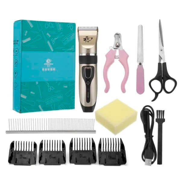 The Qpets® Dog Grooming Clippers Kit | Hair Clippers for Dog